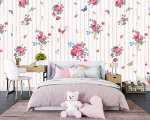 JARDIN | LAWN | BLUSH | WALLPAPER