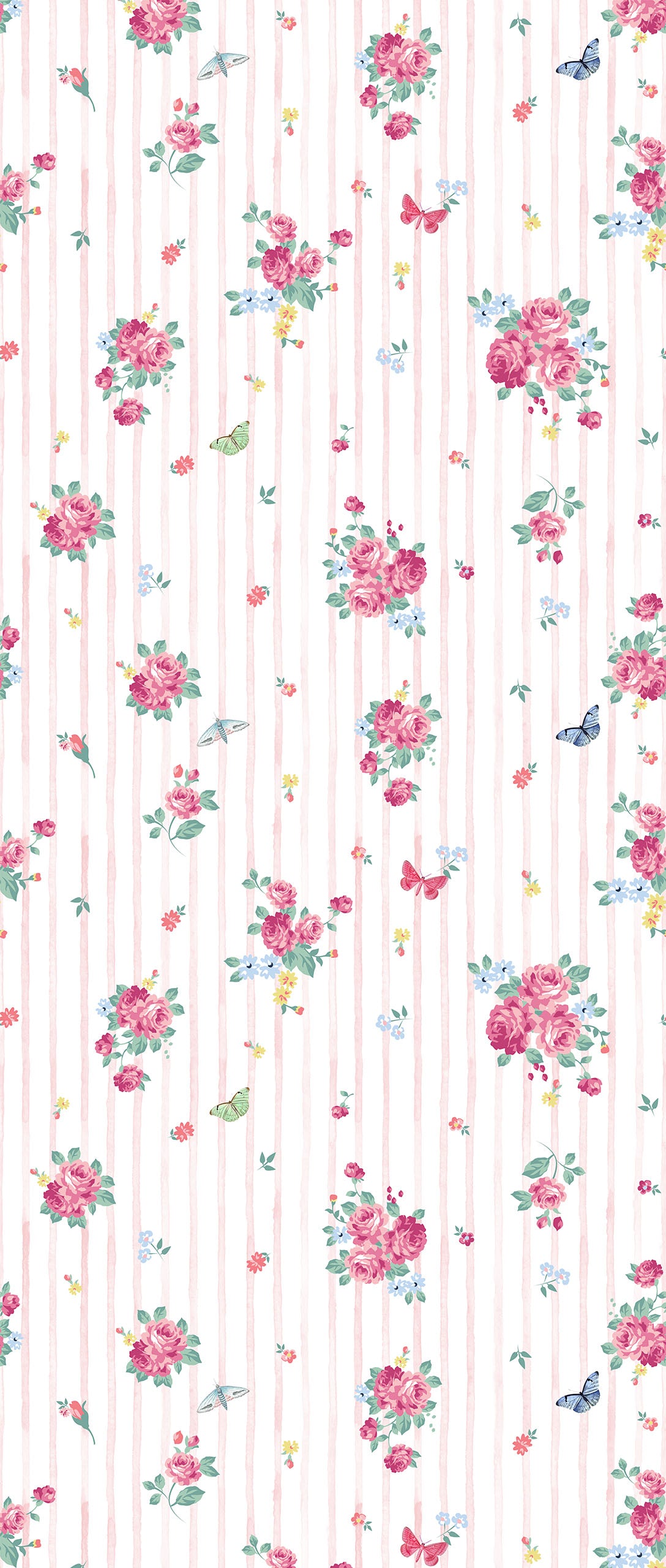 JARDIN | LAWN | BLUSH | WALLPAPER