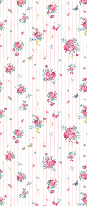 JARDIN | LAWN | BLUSH | WALLPAPER