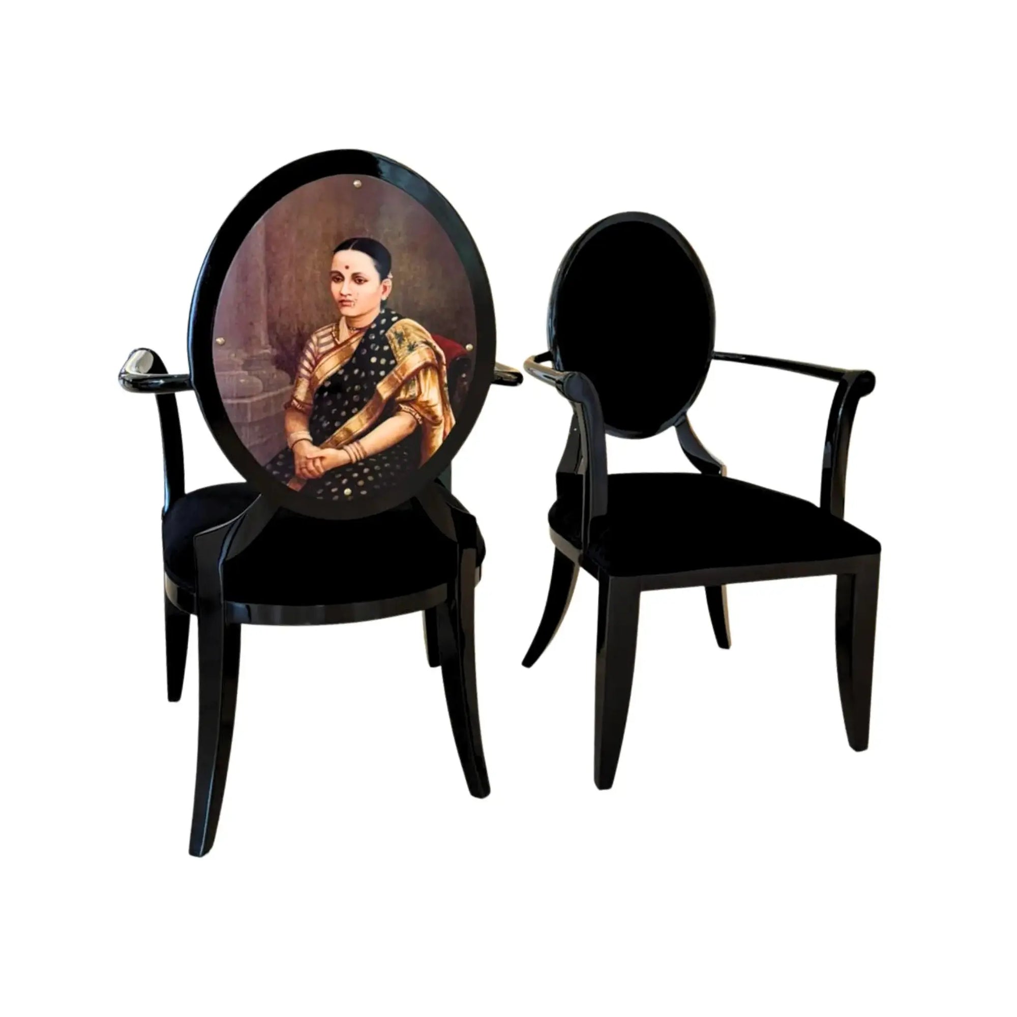 KISSA KURSI KA - RAJA RANI 2 | SET OF 2 | CASAPOP ART FURNITURE | NEW IN