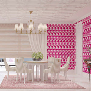Angoori | Gauze  | Fuschia | Wallpaper