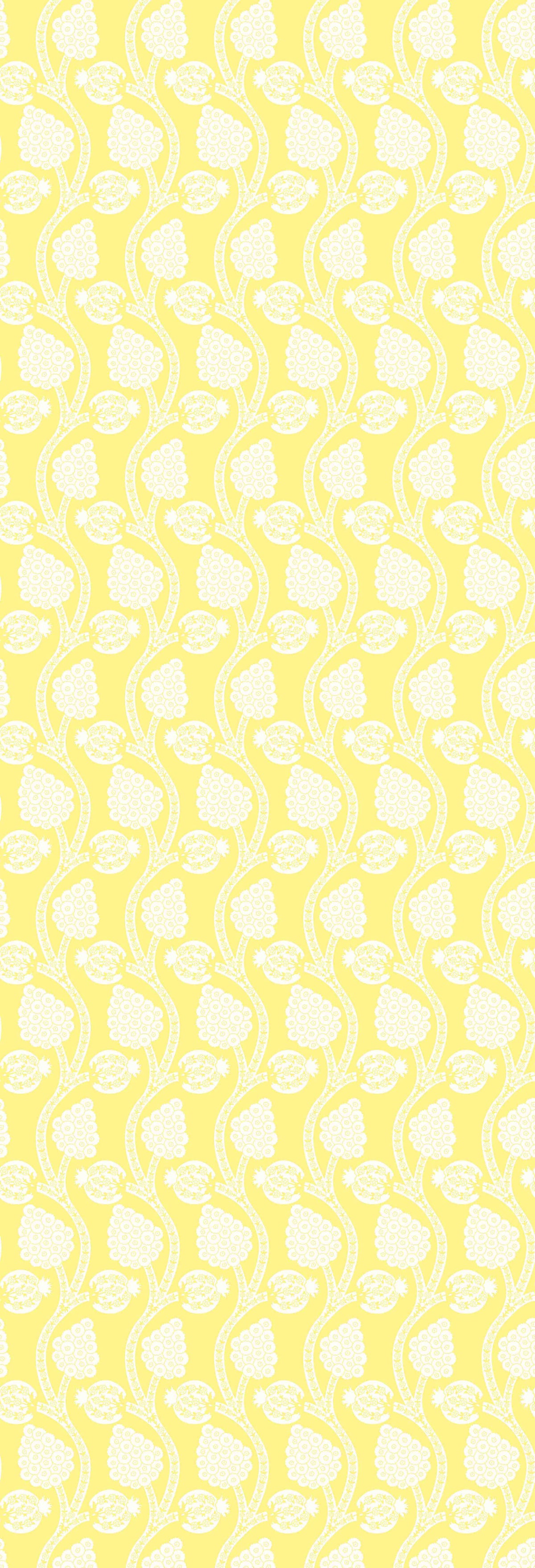 Angoori | Gauze  | Lemon | Wallpaper