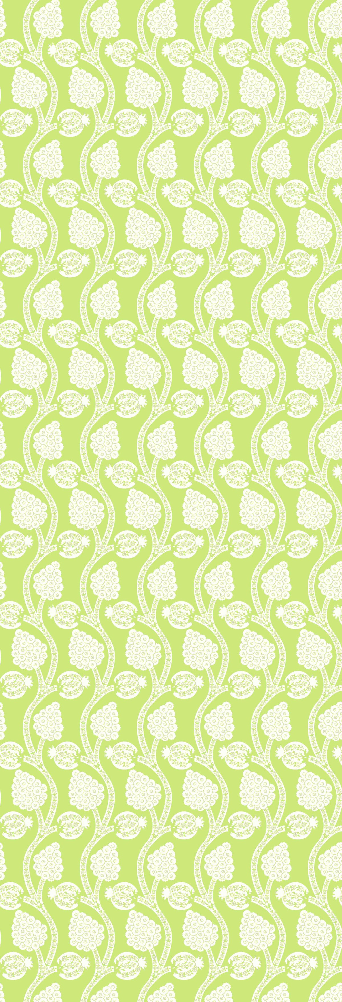 Angoori | Gauze  | Lime | Wallpaper