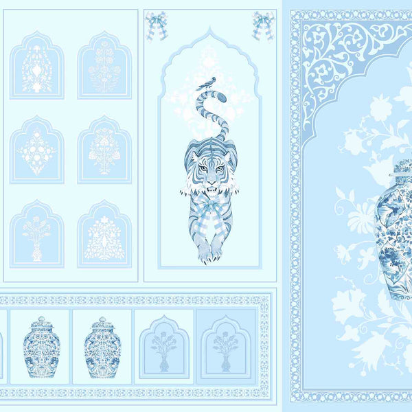 SHER KHAN | LAWN | INK | WALLPAPER | NEW IN