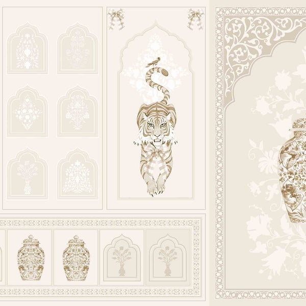 SHER KHAN | LAWN | SAND | WALLPAPER | NEW IN