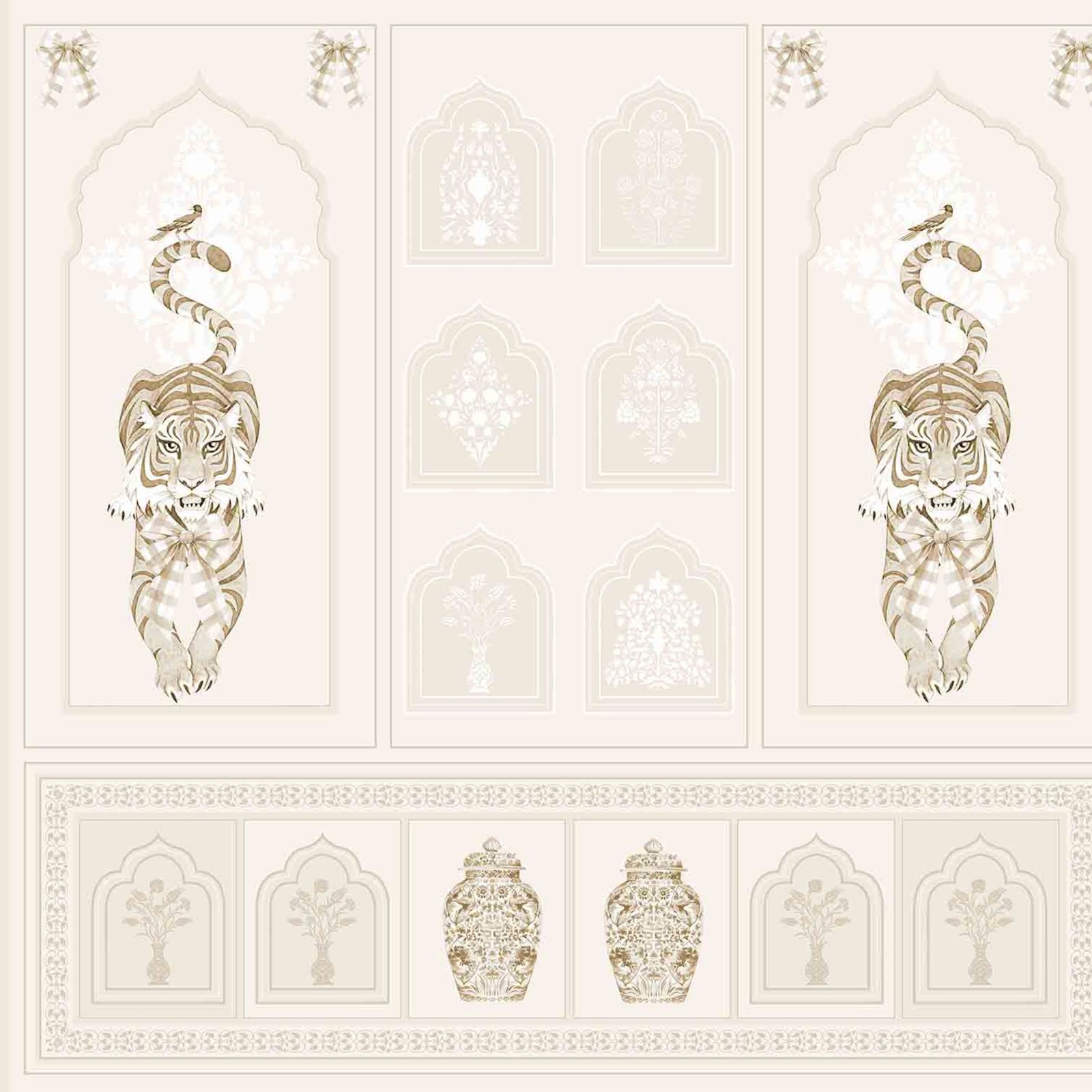 SHER KHAN | LAWN | SAND | WALLPAPER | NEW IN