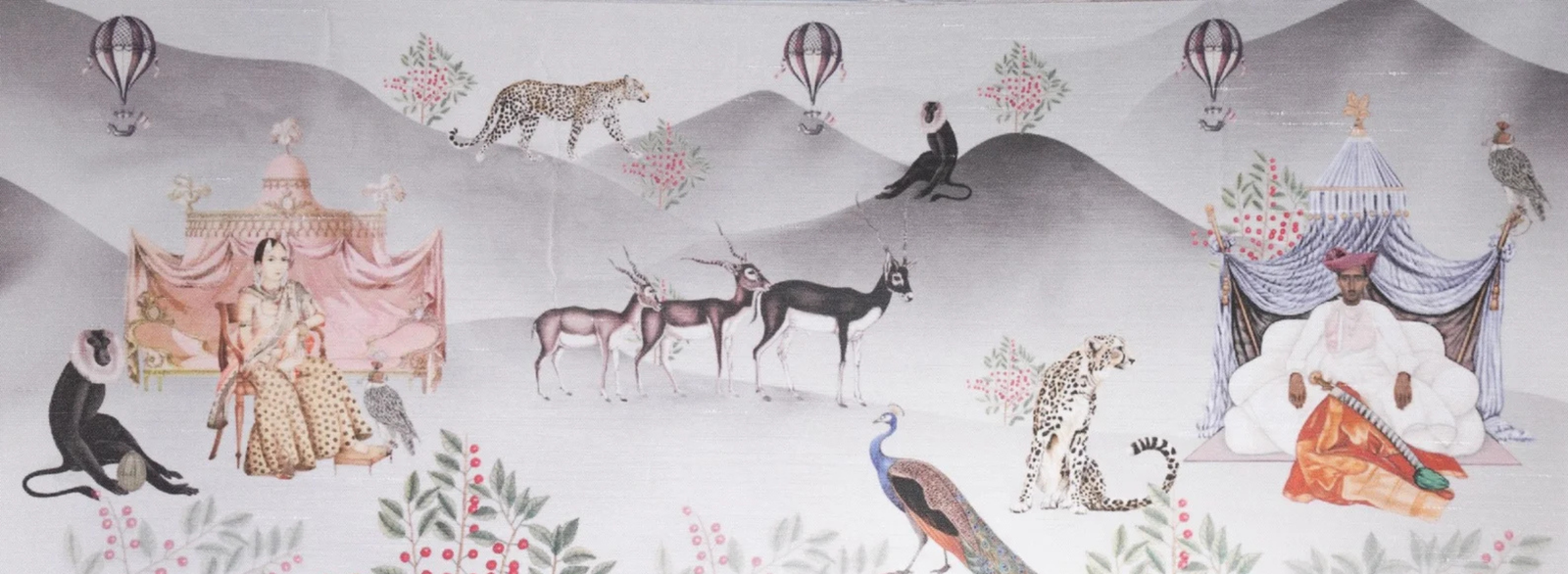 The Hunt | Shantung | Spring | Wallpaper