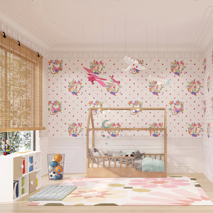 BADE MIYAN | LAWN | BLUSH | WALLPAPER | NEW IN