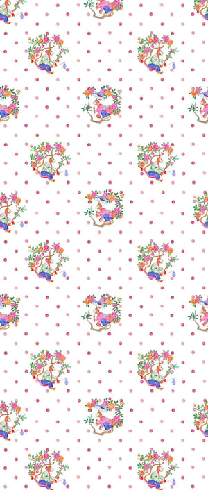 BADE MIYAN | LAWN | BLUSH | WALLPAPER | NEW IN
