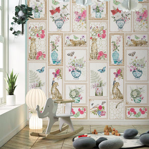 GINGER LILY | LAWN | SAND | WALLPAPER