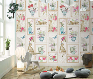 GINGER LILY | LAWN | SAND | WALLPAPER