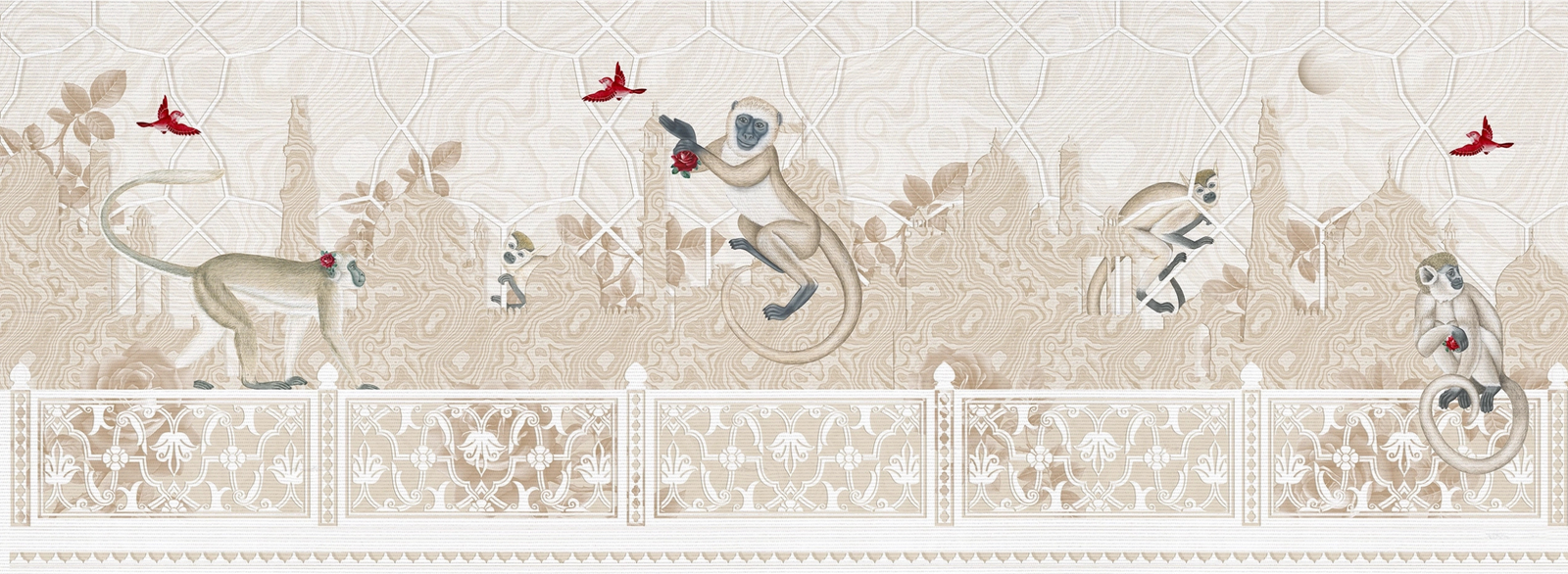 Dilli Meri Jaan | Shantung | Summer | Wallpaper