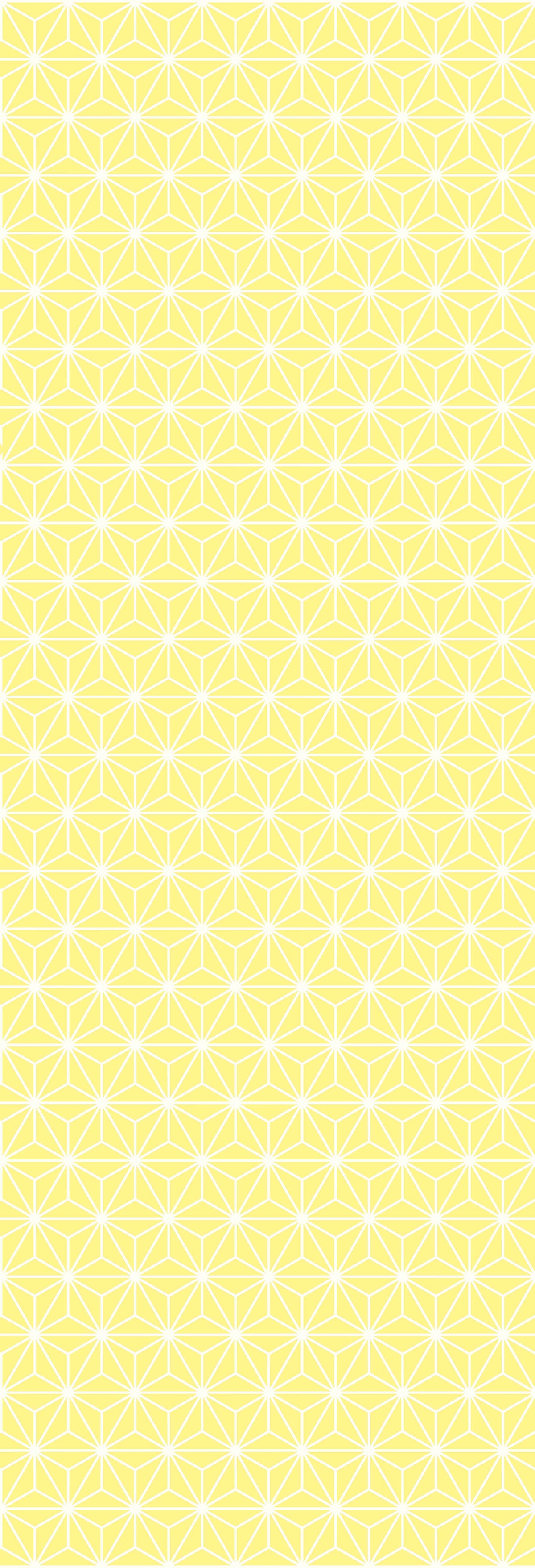 Tara | Gauze  | Lemon | Wallpaper