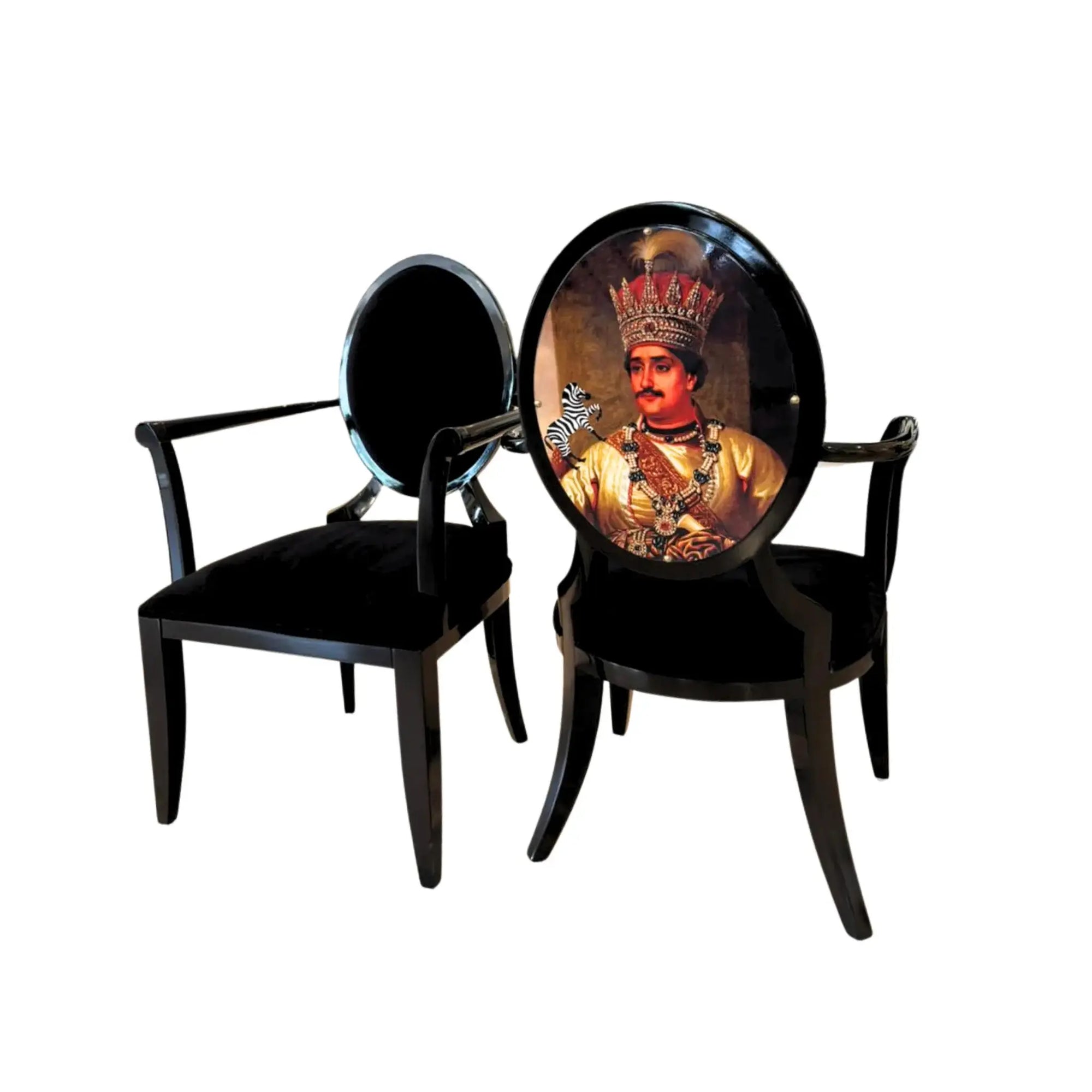 KISSA KURSI KA - RAJA RANI 3 | SET OF 2 | CASAPOP ART FURNITURE | NEW IN