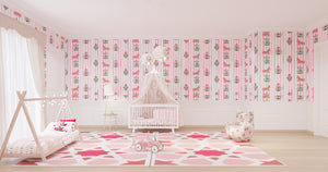 ARAAM BAGH  | LAWN | BLUSH | WALLPAPER | NEW IN