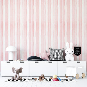 CABANA | LAWN | BLUSH | WALLPAPER