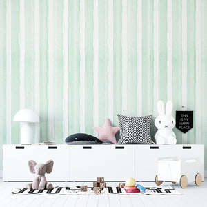 CABANA | LAWN | MINT | WALLPAPER