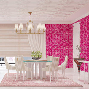 Gulnaaz | Gauze  | Fuschia | Wallpaper