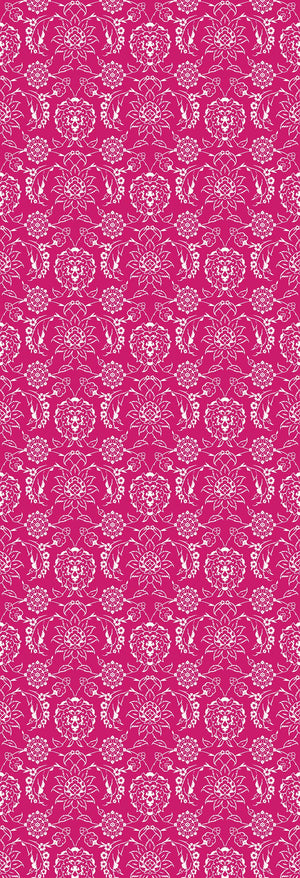 Gulnaaz | Gauze  | Fuschia | Wallpaper