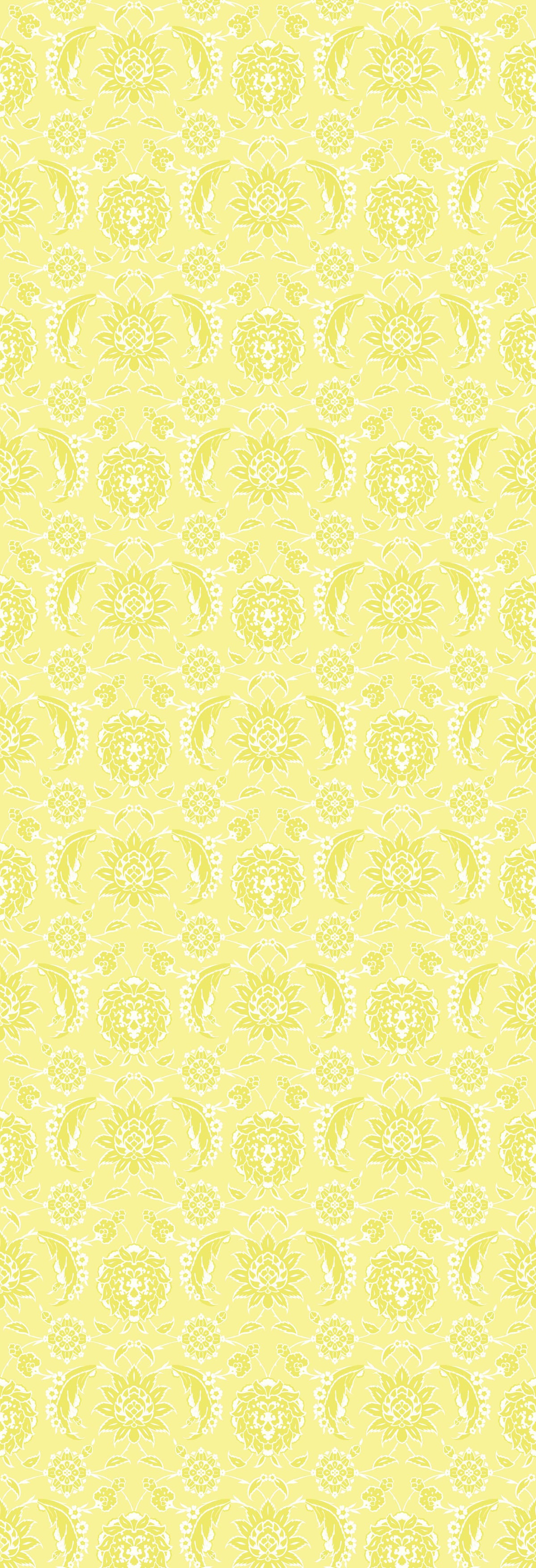 Gulnaaz | Gauze  | Lemon | Wallpaper