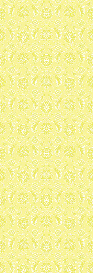 Gulnaaz | Gauze  | Lemon | Wallpaper