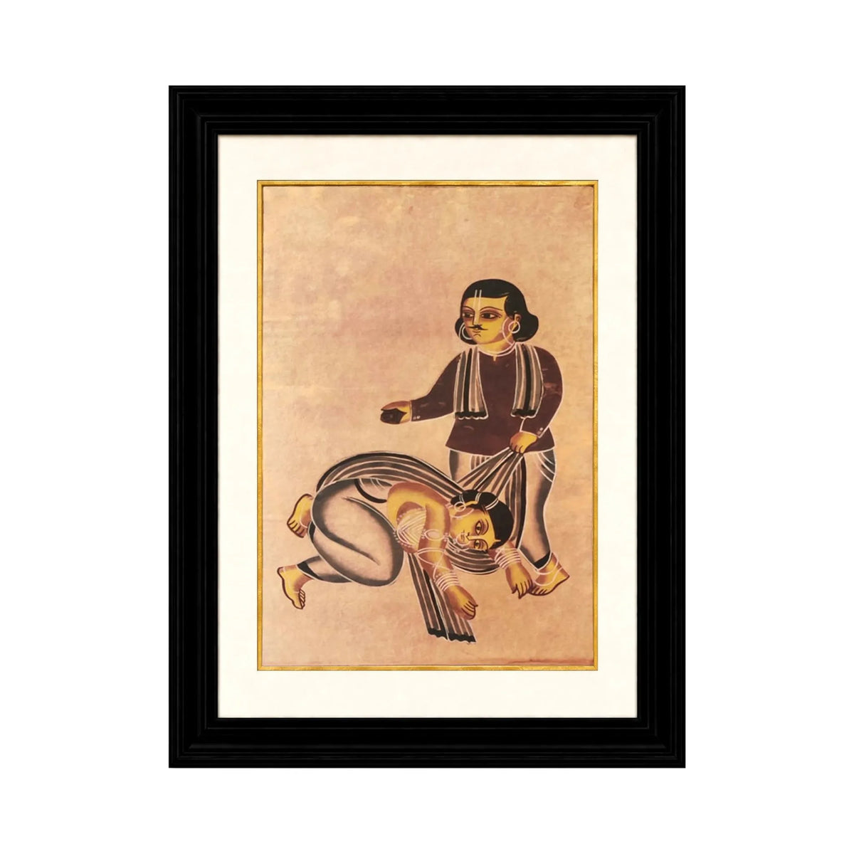 Arzaani 
A Gesture of Respect
Kalighat Paintings
30-40 years old