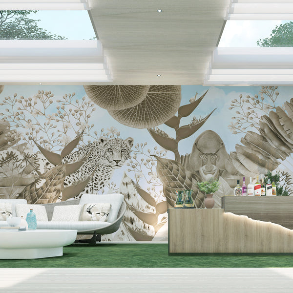 AMAZONIA | LUSTRE  | SEPIA | WALLPAPER | NEW IN