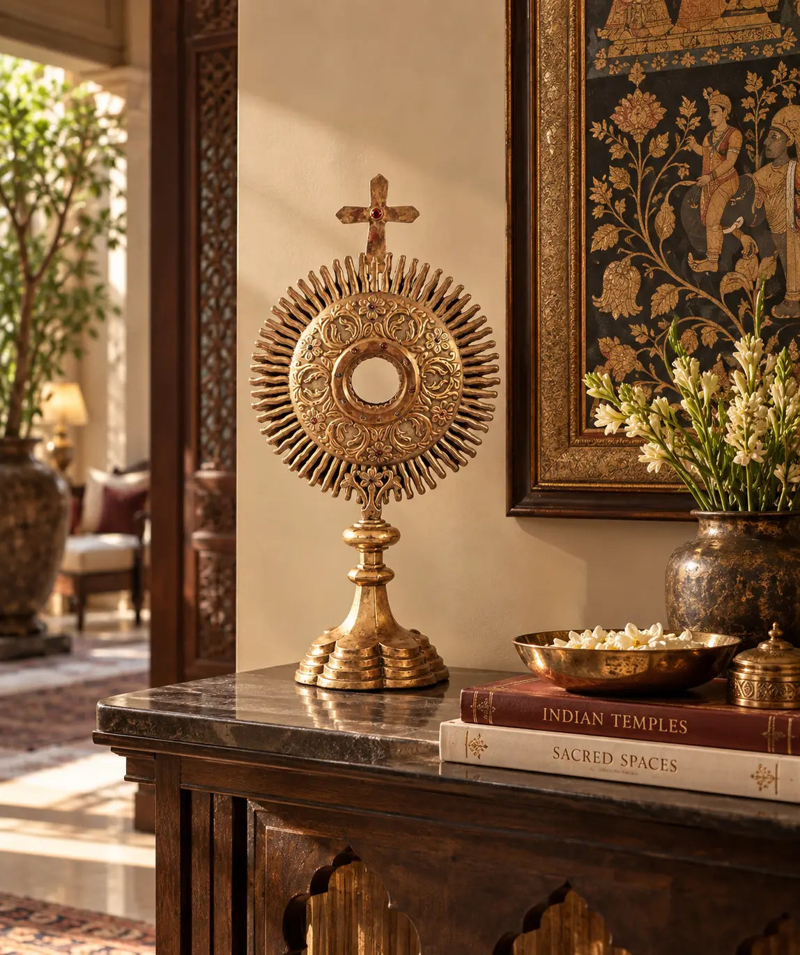 Arzaani
Monstrance III Artefacts
Artifacts
South Indian artifacts
Indian artefacts