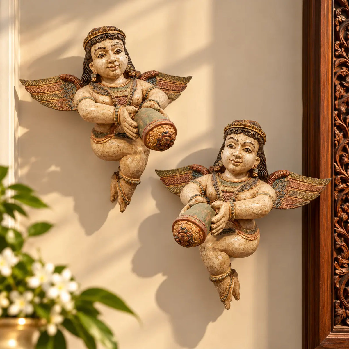 Arzaani 
Flower Basket Angels  Artefacts
Artifacts
South Indian artifacts
Indian artefacts