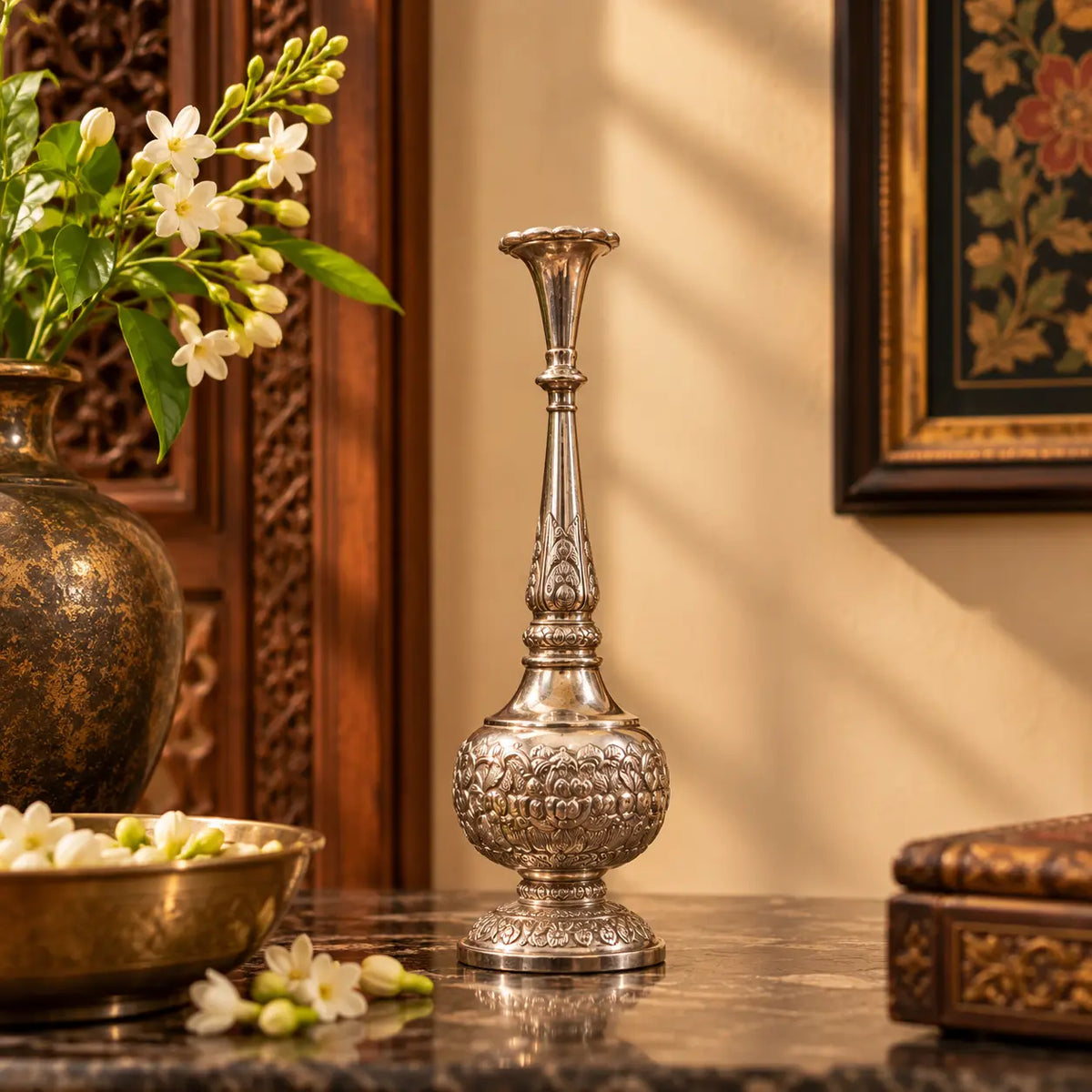 Arzaani
Silver Rose Sprinkler Artefacts
Artifacts
South Indian artifacts
Indian artefacts
