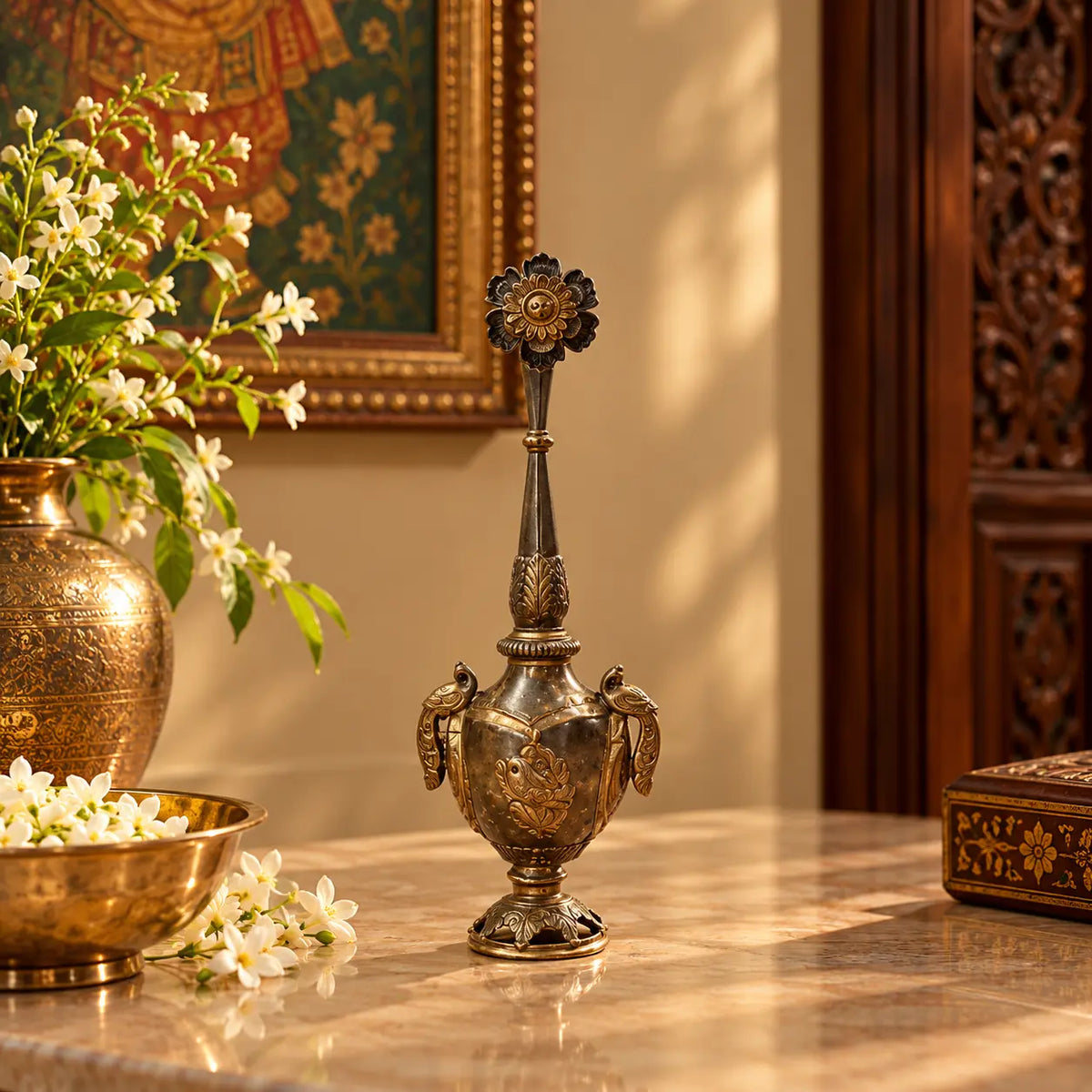 Arzaani
Silver Rosewater Sprinkler Artefacts
Artifacts
South Indian artifacts
Indian artefacts