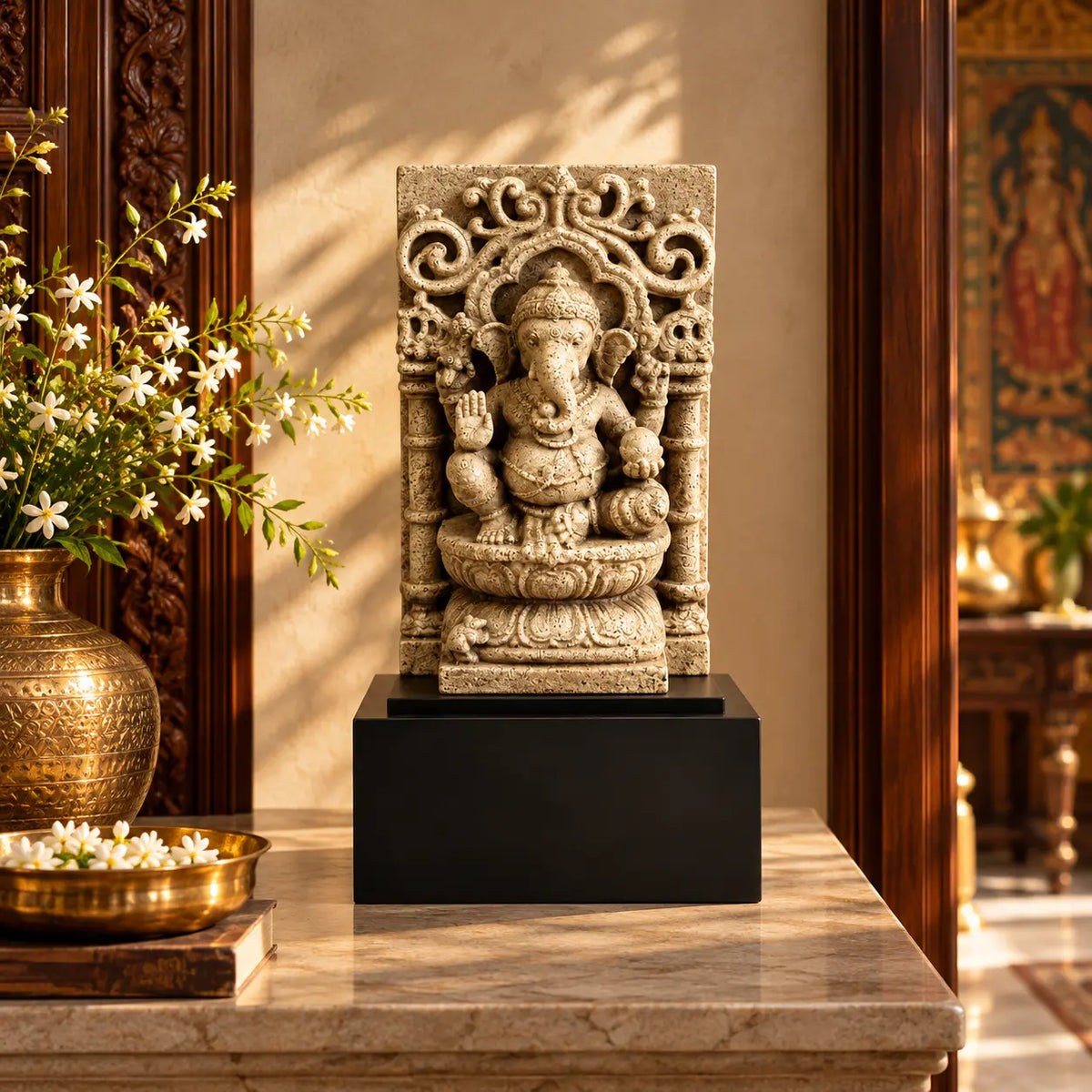 Arzaani
Ganesha on Lotus Throne Artefacts
Artifacts
South Indian artifacts
Indian artefacts