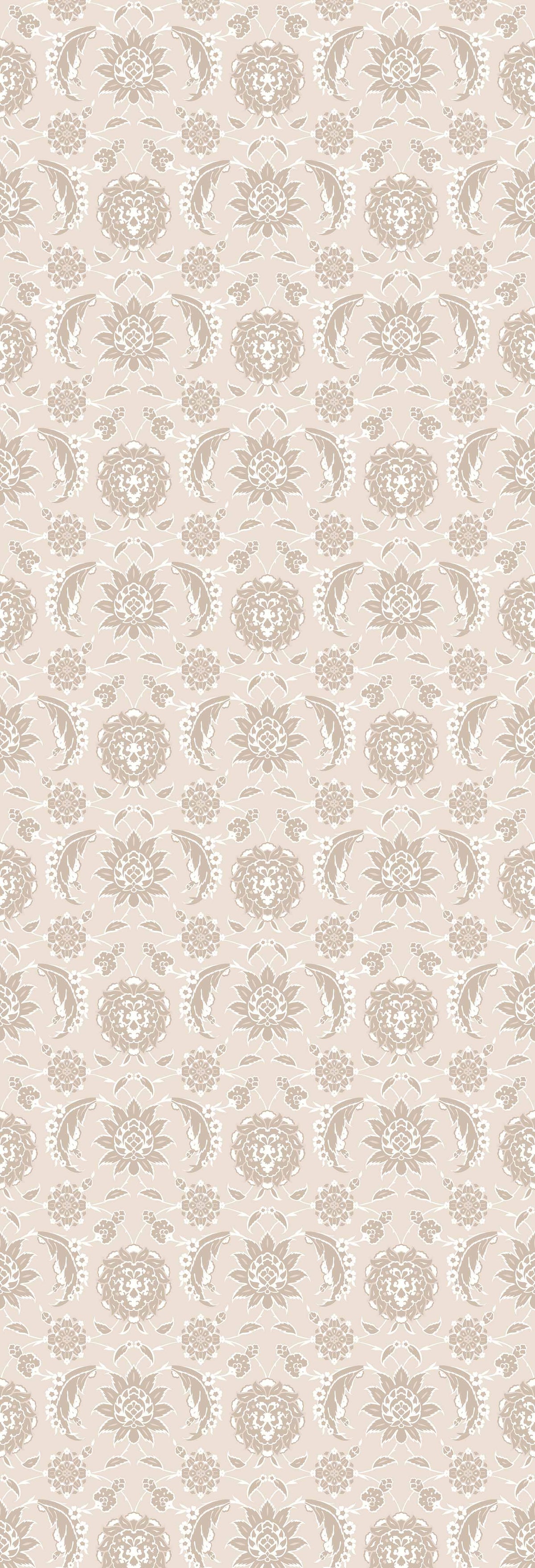 Gulnaaz | Gauze | Beige | Wallpaper