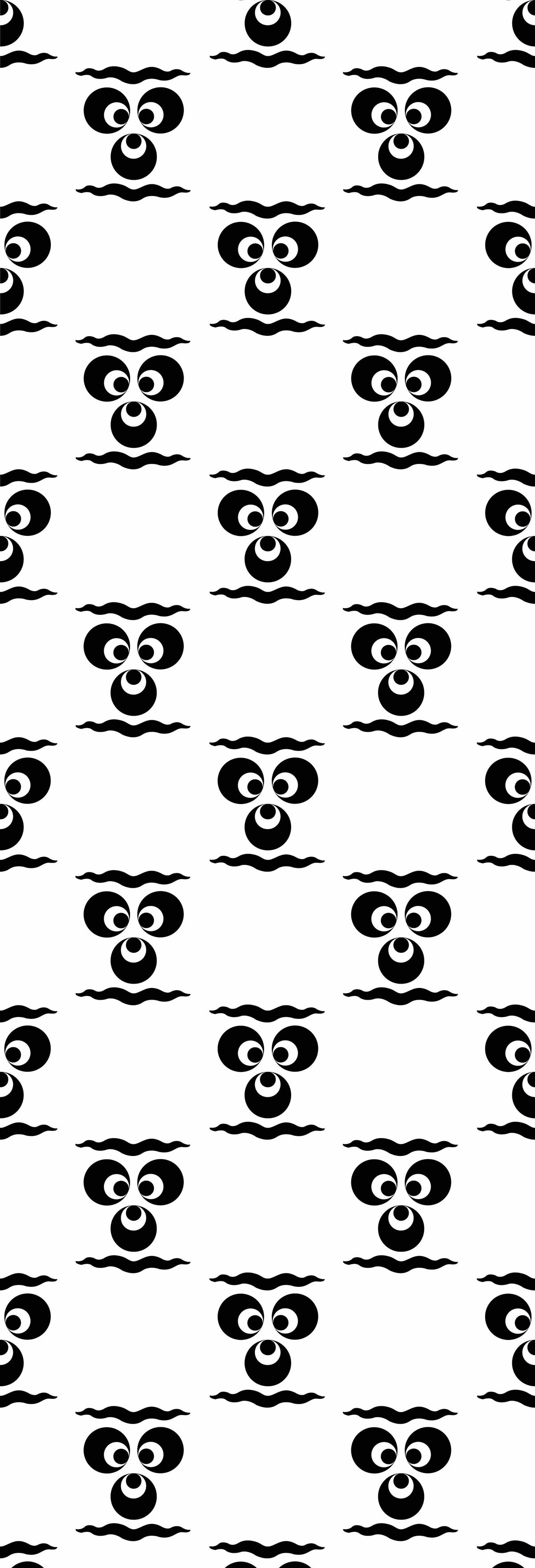 Chintamani | Gauze | Black – Flock | Wallpaper