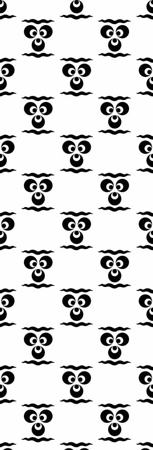 Chintamani | Gauze | Black – Flock | Wallpaper
