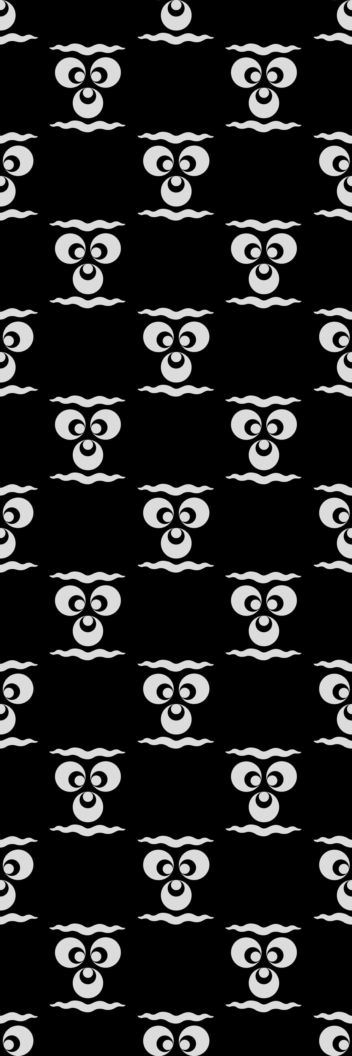 Chintamani | Lustre | Black | Wallpaper