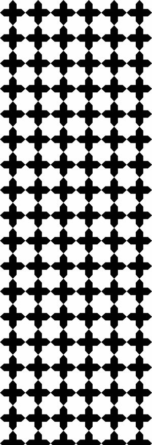 Tabriz | Gauze | Black – Flock | Wallpaper