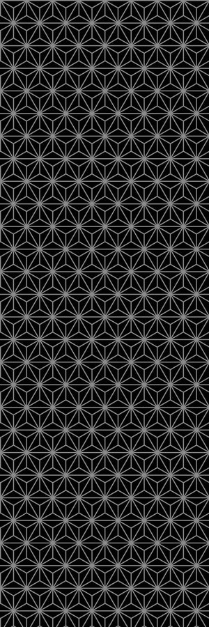 Tara | Lustre | Black | Wallpaper