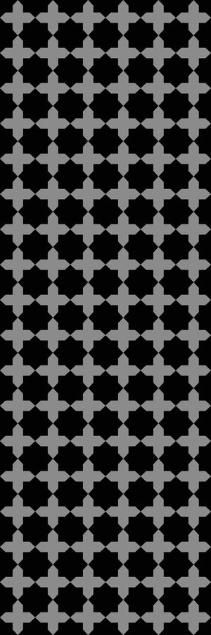 Tabriz | Lustre | Black | Wallpaper
