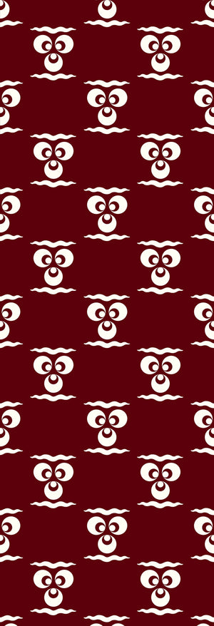 Chintamani | Gauze | Burgundy | Wallpaper
