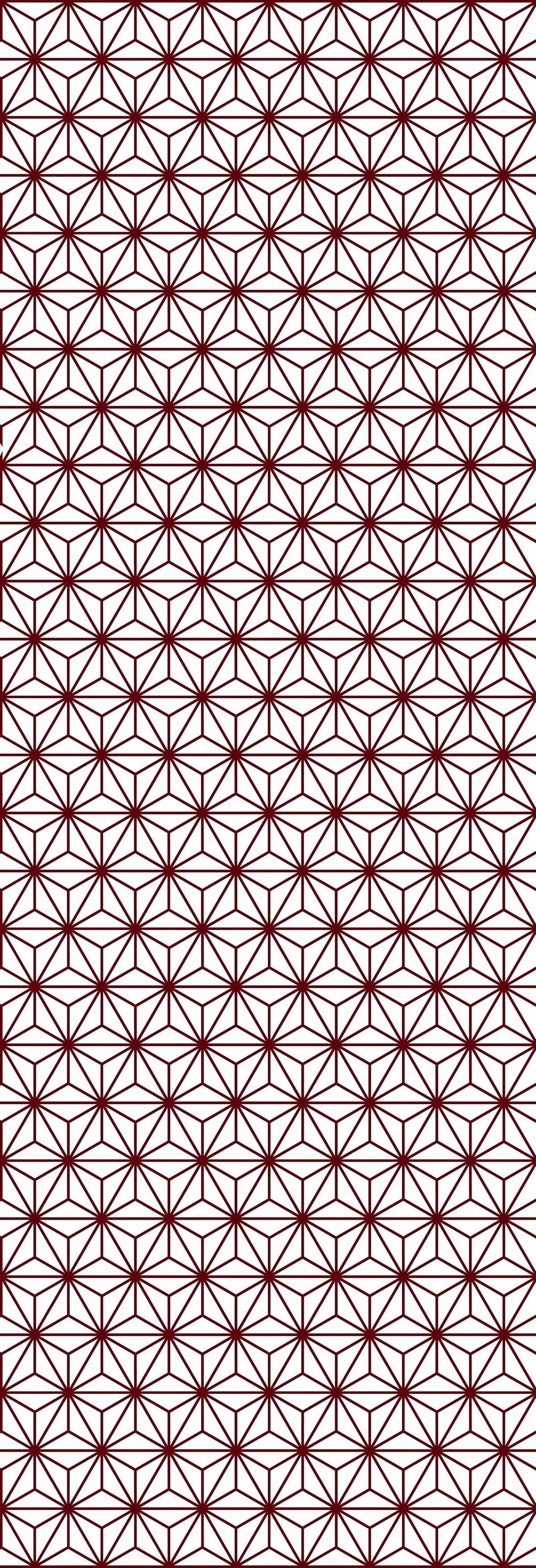 Tara | Gauze | Burgundy – Flock | Wallpaper