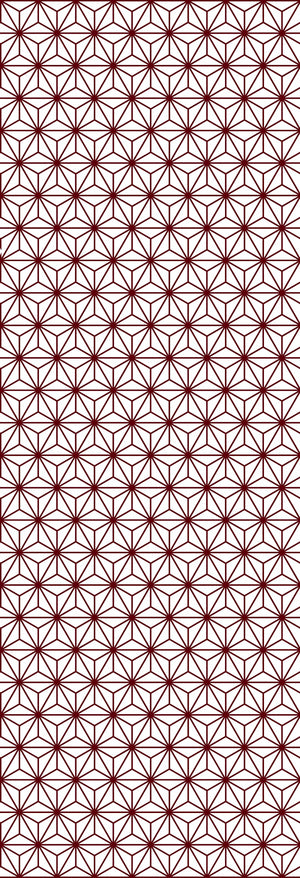 Tara | Gauze | Burgundy – Flock | Wallpaper