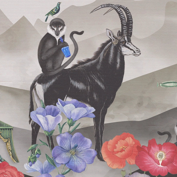 Call After Eight | Shantung | Spring | Wallpaper