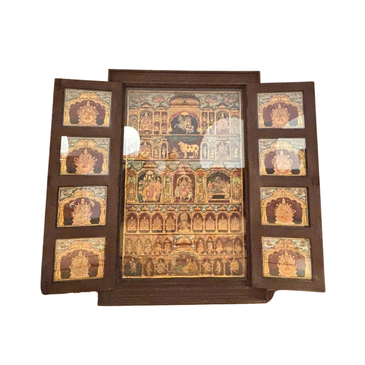 Arzaani
Dashavataram The Ten Incarnations of Vishnu 
Tanjore