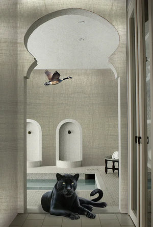 Solids | Lustre | Frost | Wallpaper