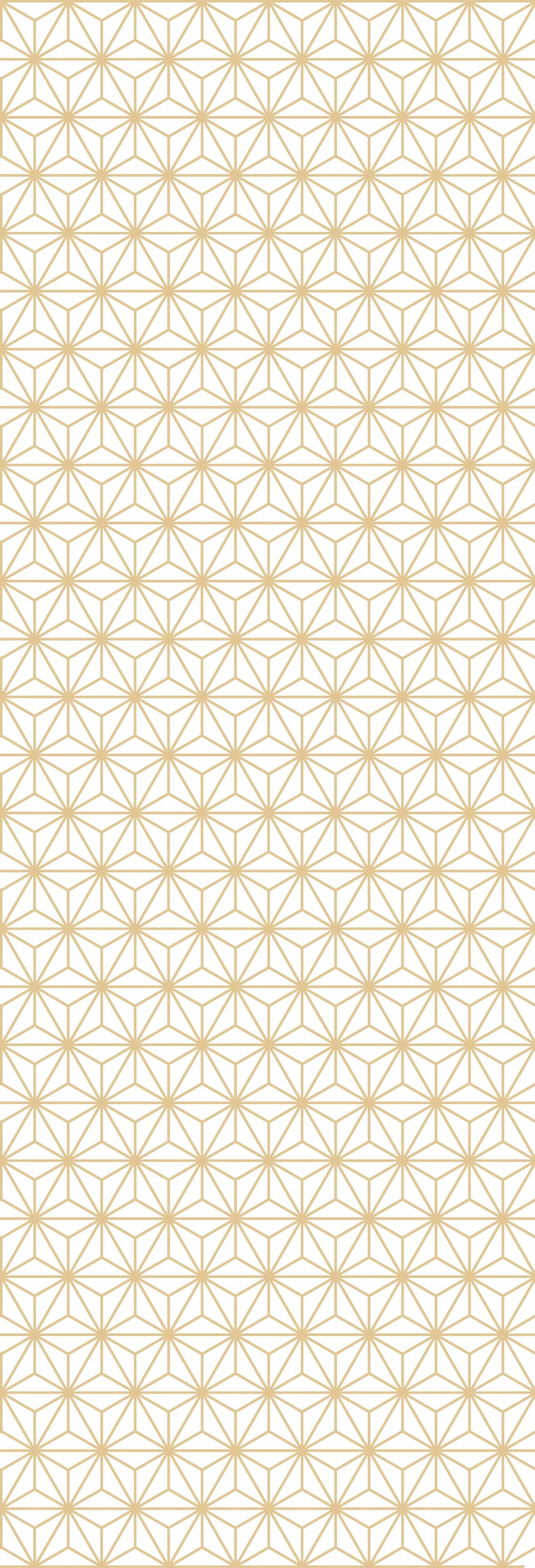 Tara | Gauze | Gold – Foil | Wallpaper