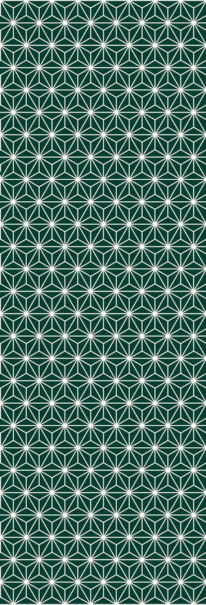 Tara | Gauze | Green | Wallpaper