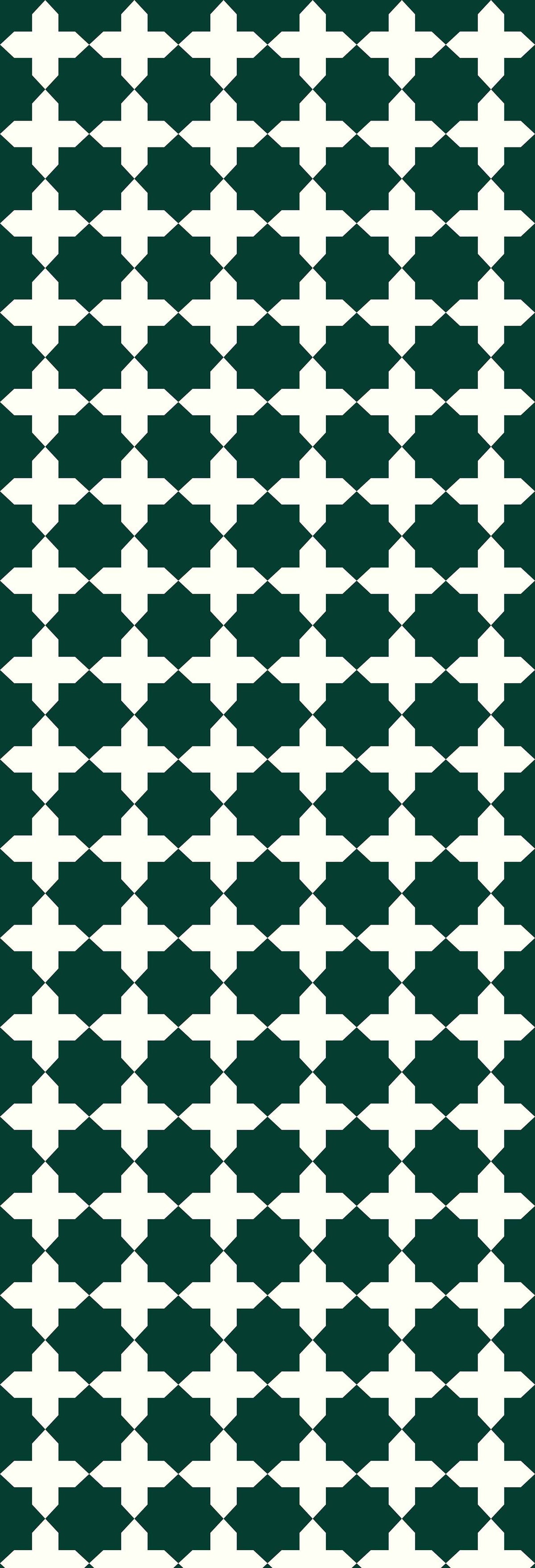 Tabriz| Gauze | Green | Wallpaper
