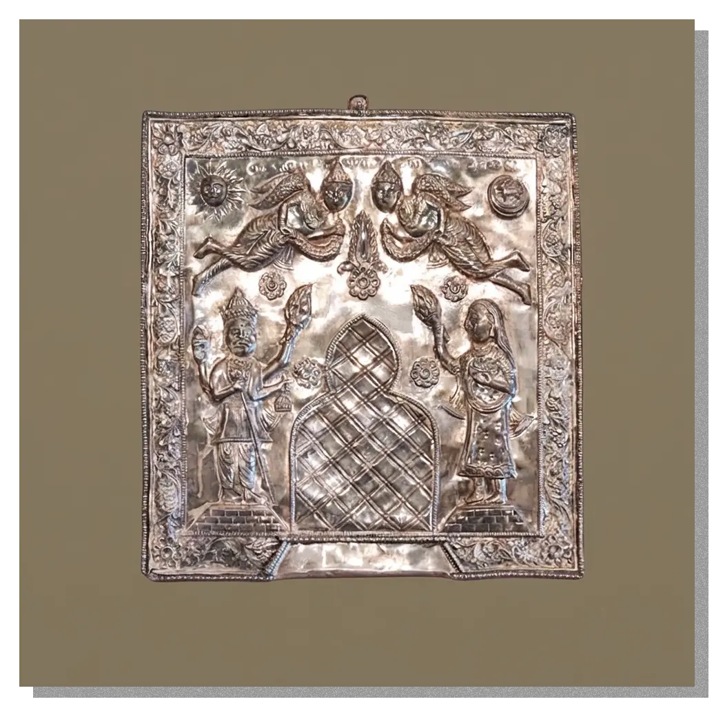 Arzaani
Traditional Chased Sliver Wall Panel Artefacts
Artifacts
South Indian artifacts
Indian artefacts