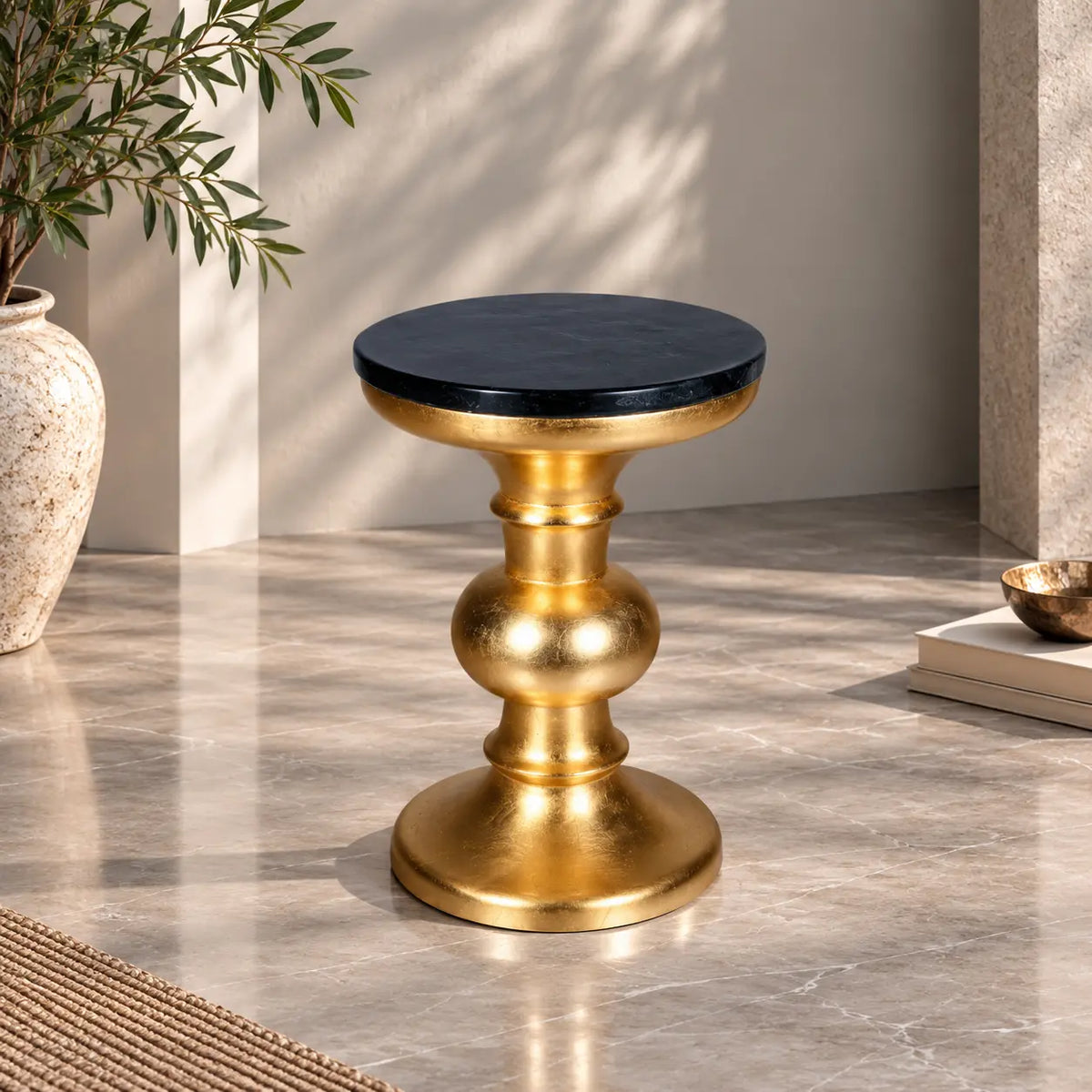 Arzaani WOODEN PEG TABLE